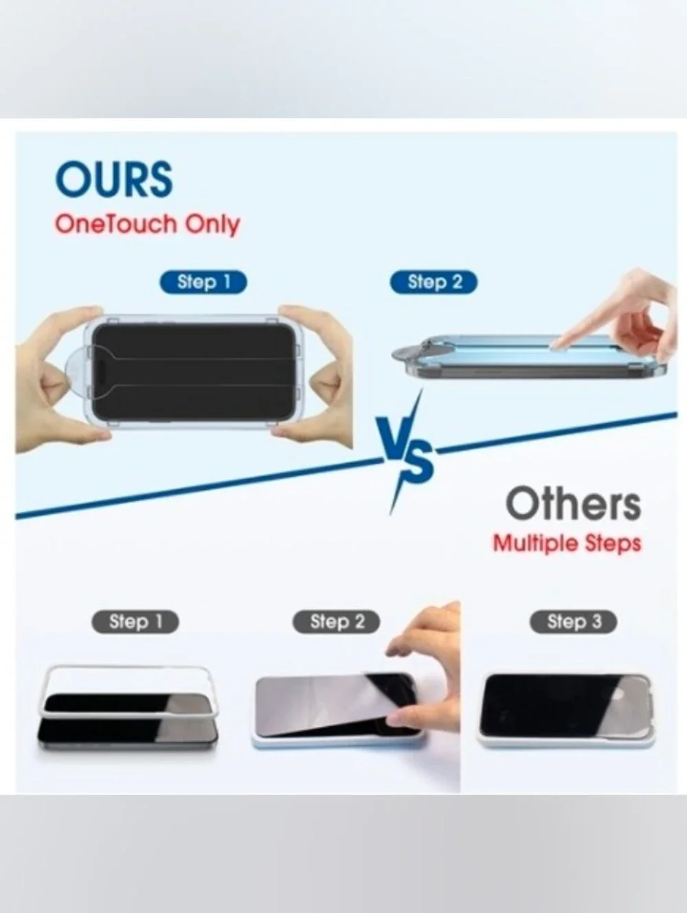 amFilm OneTouch Screen & Cam Protector for iPhone 17 Pro Max (2+4 Pack)